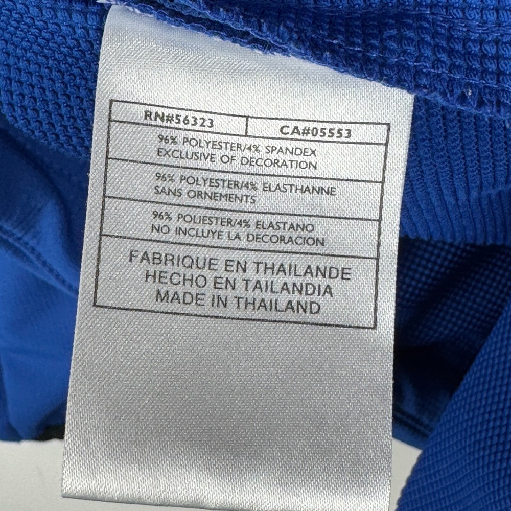 VTG Nike Sphere Windbreaker Jacket Men Large Blue Full Zip Gray Label 1990 90s - Picture 7 of 11